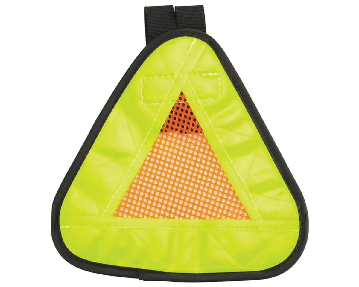Aardvark Clothing Accessories|High Vis & Reflective|Reflective Triangle Yield Symbol (7 x 7") (w/ Velcro Strap)