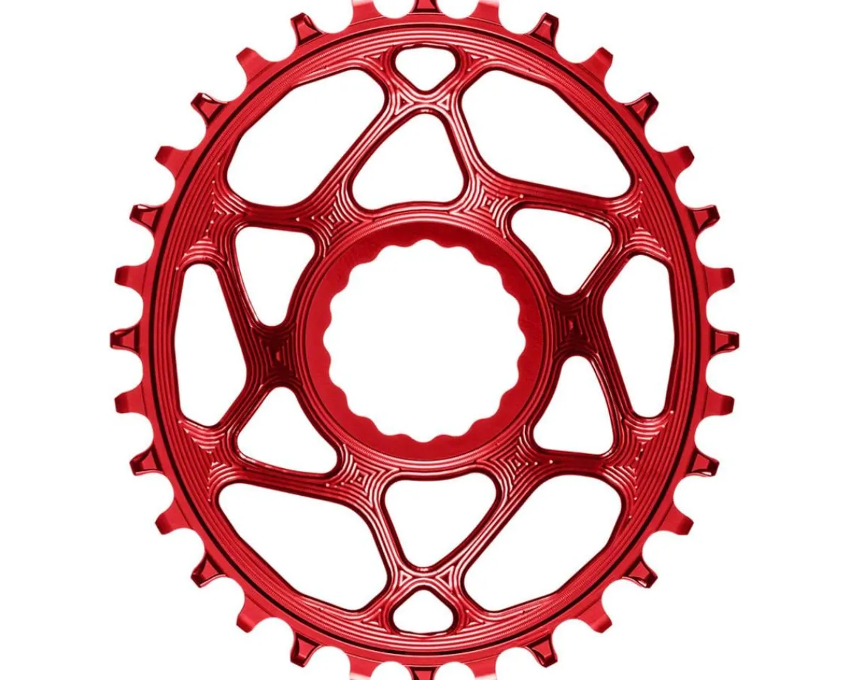 Absolute Black Chainrings & Accessories|Direct Mount Race Face Cinch Oval Chainrings (Red) (Single) (3mm Offset/Boost) (32T) (1 x 10/11/12 Speed)