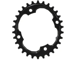 Absolute Black Chainrings & Accessories|SRAM Oval Mountain Chainrings (Black) (1 x 10/11/12 Speed) (94mm BCD) (Single) (30T)