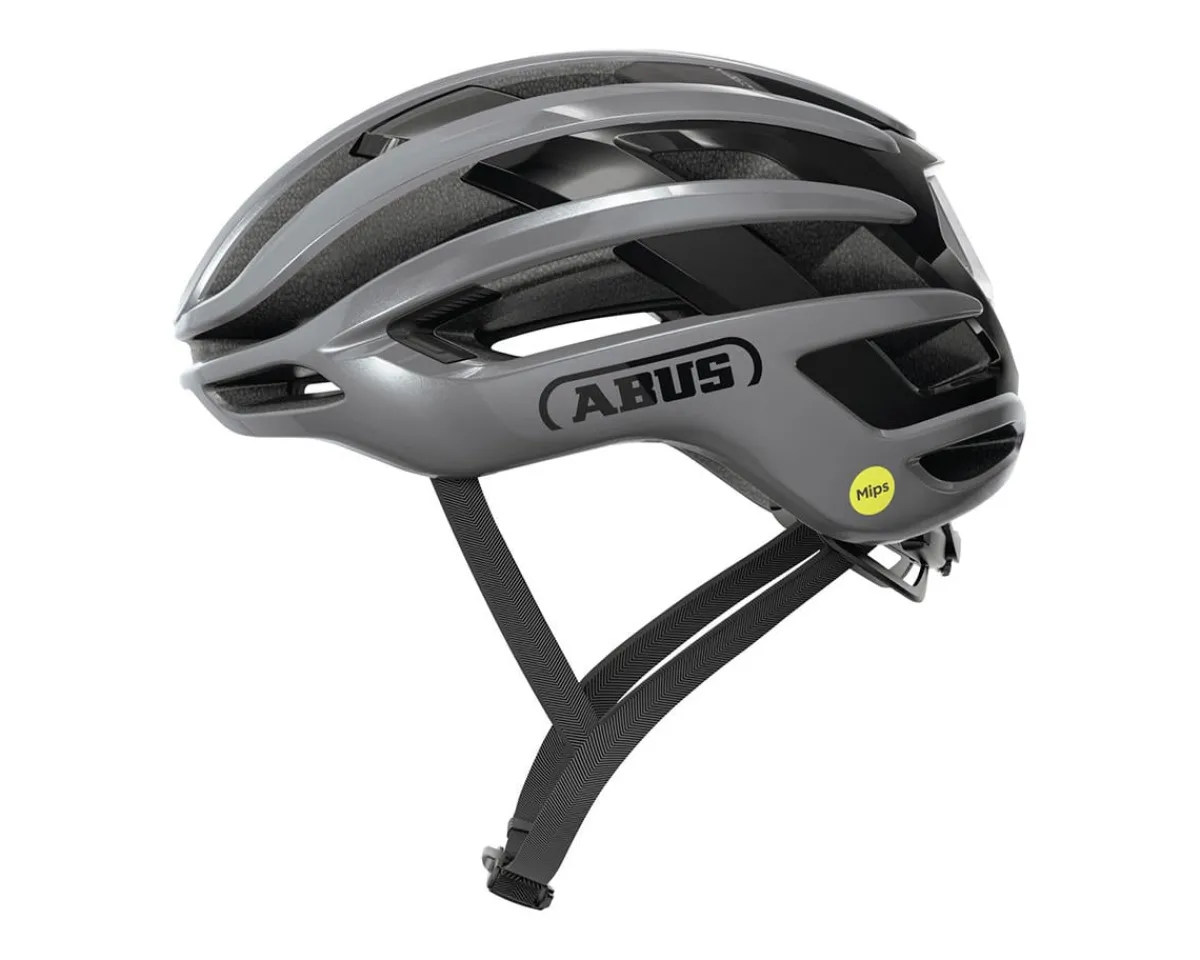 Abus Helmets|Helmets|AirBreaker 2.0 MIPS Helmet (Graphite Silver) (S)