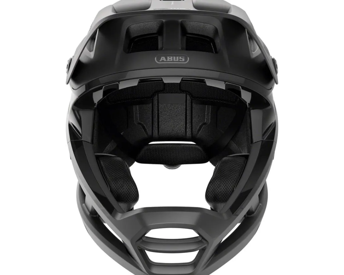 Abus Helmets|Helmets|AirDrop MIPS Full Face Helmet (Velvet Black) (52-58cm) (S/M)