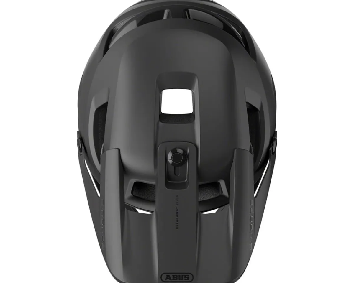 Abus Helmets|Helmets|AirDrop MIPS Full Face Helmet (Velvet Black) (52-58cm) (S/M)