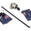 Abus E-Bike Parts|Bike Locks|Bordo 6015/90 Folding Lock & E-bike Battery Lock Core (Black) (Bosch)