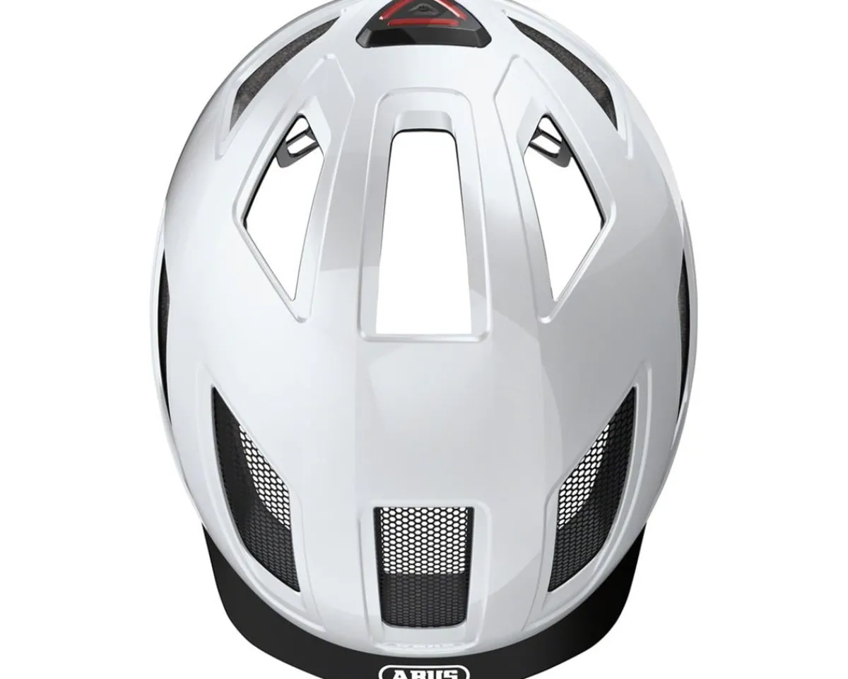 Abus Helmets|Helmets|Hyban 2.0 MIPS Urban Helmet (Polar White) (52-58cm) (M)