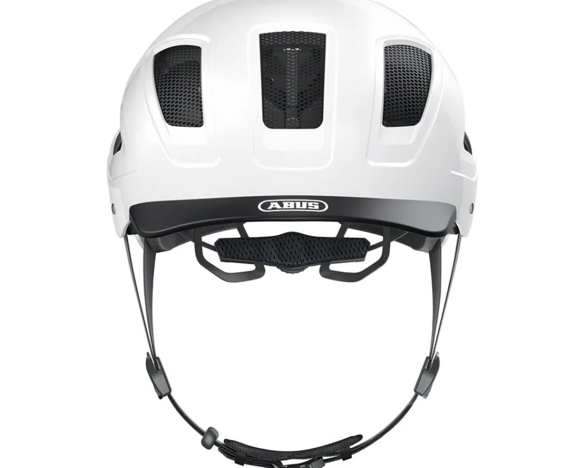 Abus Helmets|Helmets|Hyban 2.0 MIPS Urban Helmet (Polar White) (52-58cm) (M)