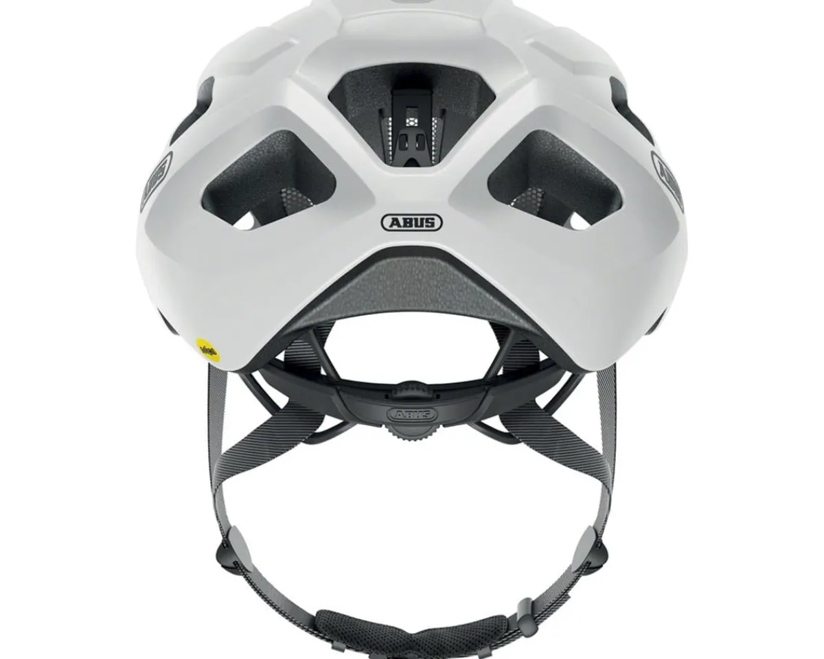 Abus Helmets|Helmets|Macator MIPS Helmet (White Silver) (51-55cm) (S)