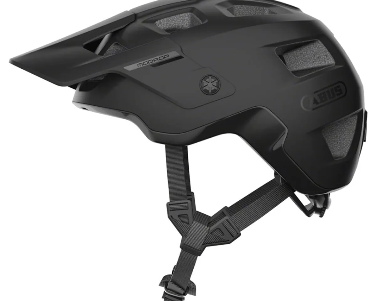 Abus Helmets|MoDrop MIPS Mountain Helmet (Velvet Black) (S)