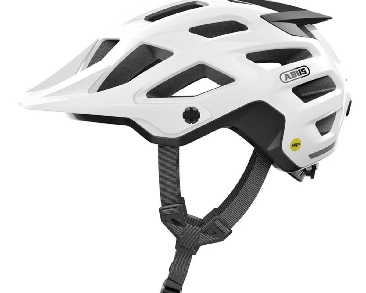 Abus Helmets|Helmets|Moventor 2.0 MIPS Mountain Helmet (Shiny White) (S)