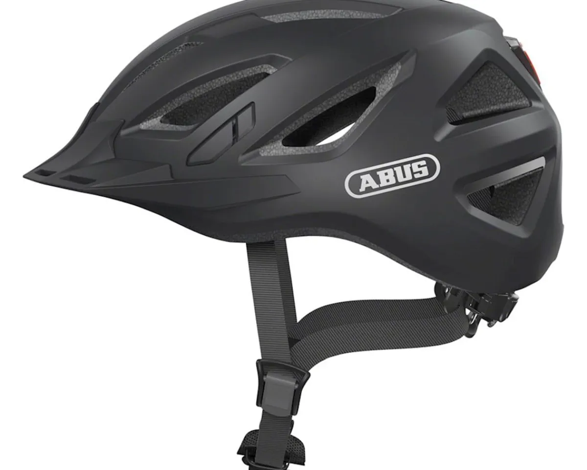 Abus Helmets|Urban-I 3.0 Helmet (Velvet Black) (S) (w/Rear LED)