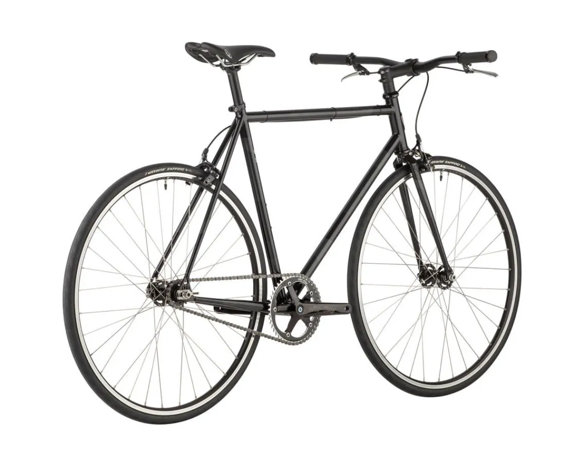 All-City Lifestyle Bikes|Big Block Flat Bar Track Bike (Night Sky/Smoke) (46cm)