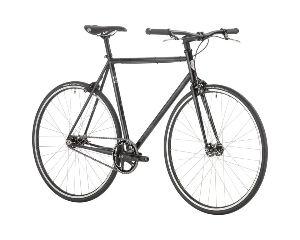 All-City Lifestyle Bikes|Big Block Flat Bar Track Bike (Night Sky/Smoke) (46cm)