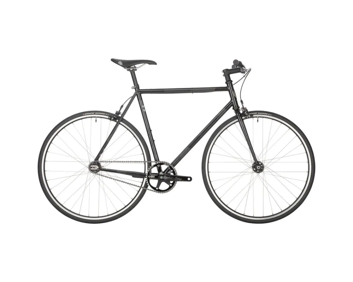 All-City Lifestyle Bikes|Big Block Flat Bar Track Bike (Night Sky/Smoke) (46cm)