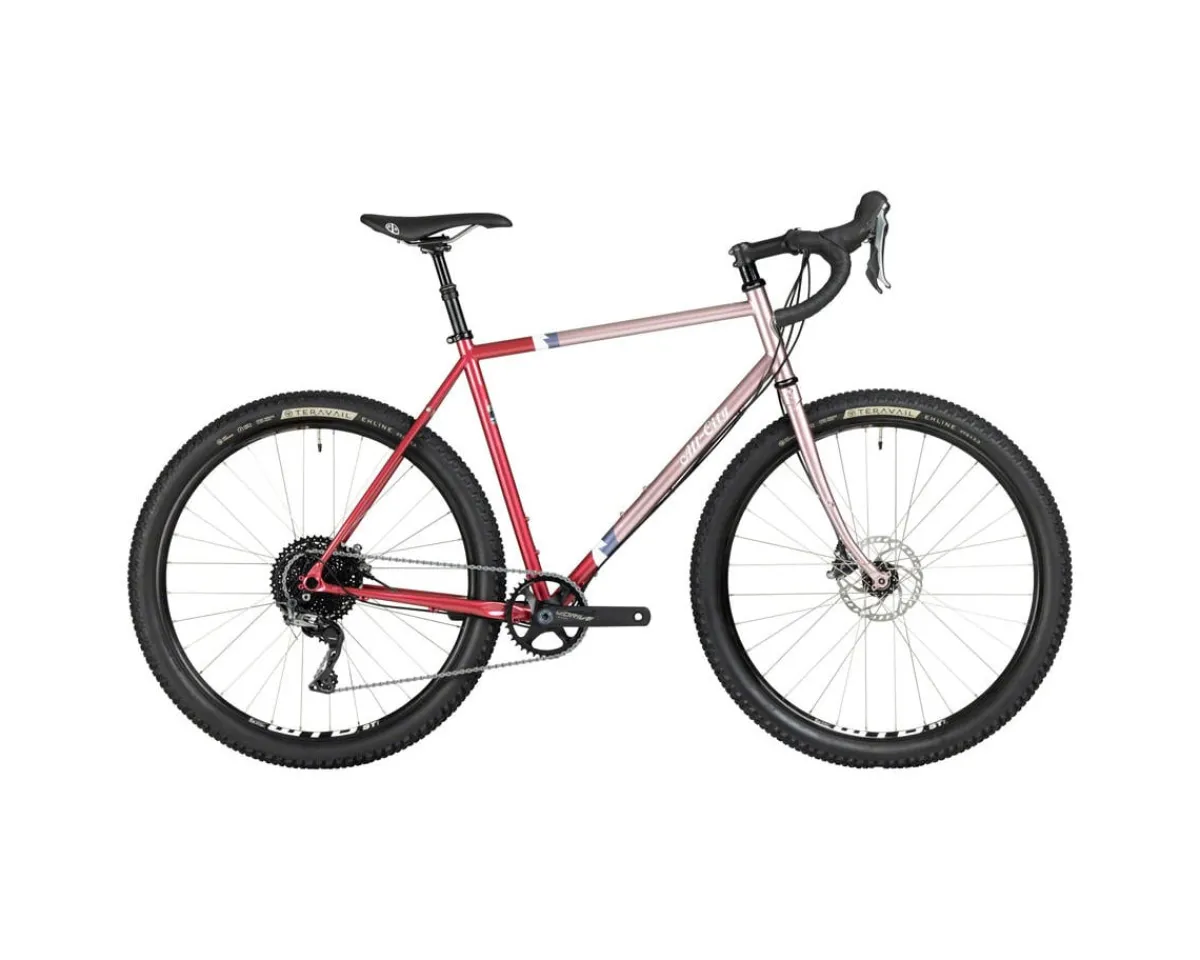 All-City Gravel Bikes|Gorilla Monsoon Gravel Bike (Hotberry Rhubarb) (Shimano GRX) (49cm) (650b)