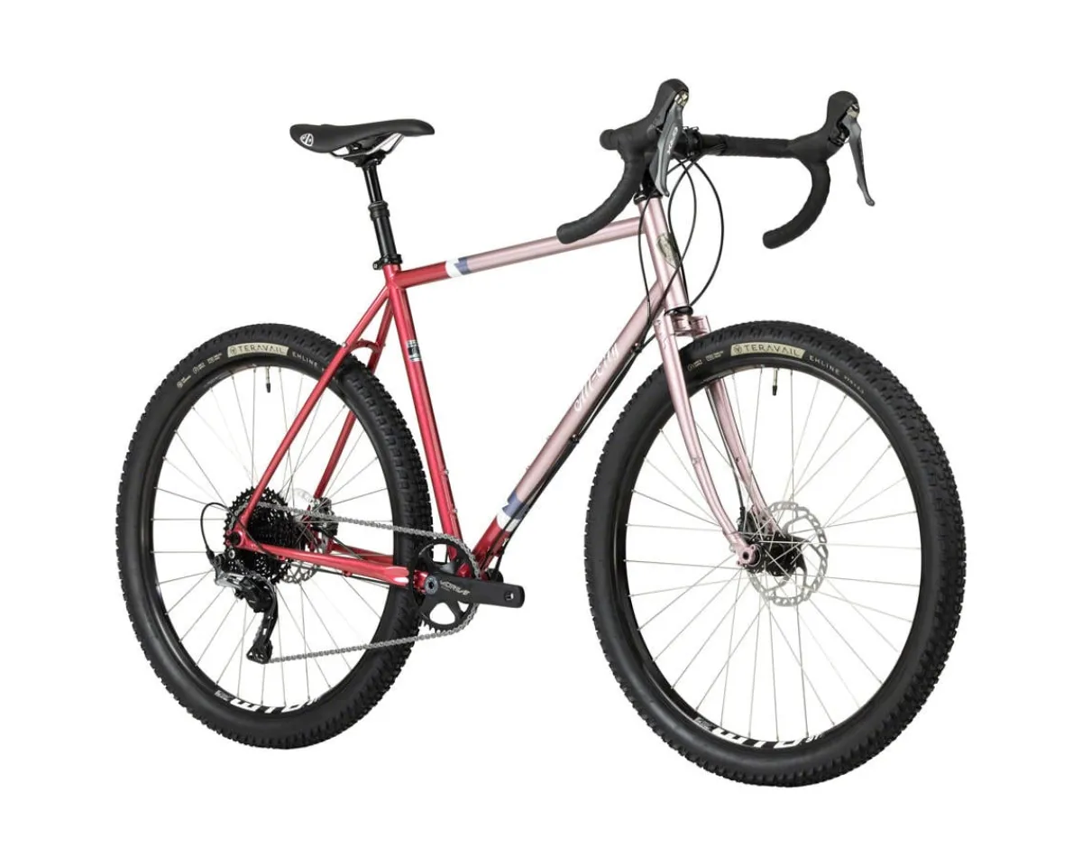 All-City Gravel Bikes|Gorilla Monsoon Gravel Bike (Hotberry Rhubarb) (Shimano GRX) (49cm) (650b)