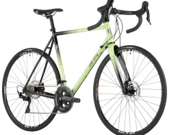 All-City Road Bikes|Zig Zag Road Bike (Honeydew Bling) (Shimano 105) (Steel Frame) (46cm)