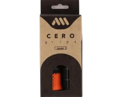 All Mountain Style Grips & Handlebar Tape|Cero Grips (Black/Orange) (132mm)
