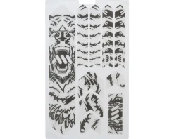 All Mountain Style Frame Protection & Decals|Honeycomb Frame Guard Extra (Grey) (Bear)
