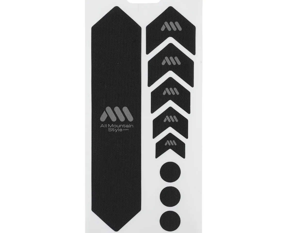 All Mountain Style Frame Protection & Decals|Honeycomb Frame Guard (Black)