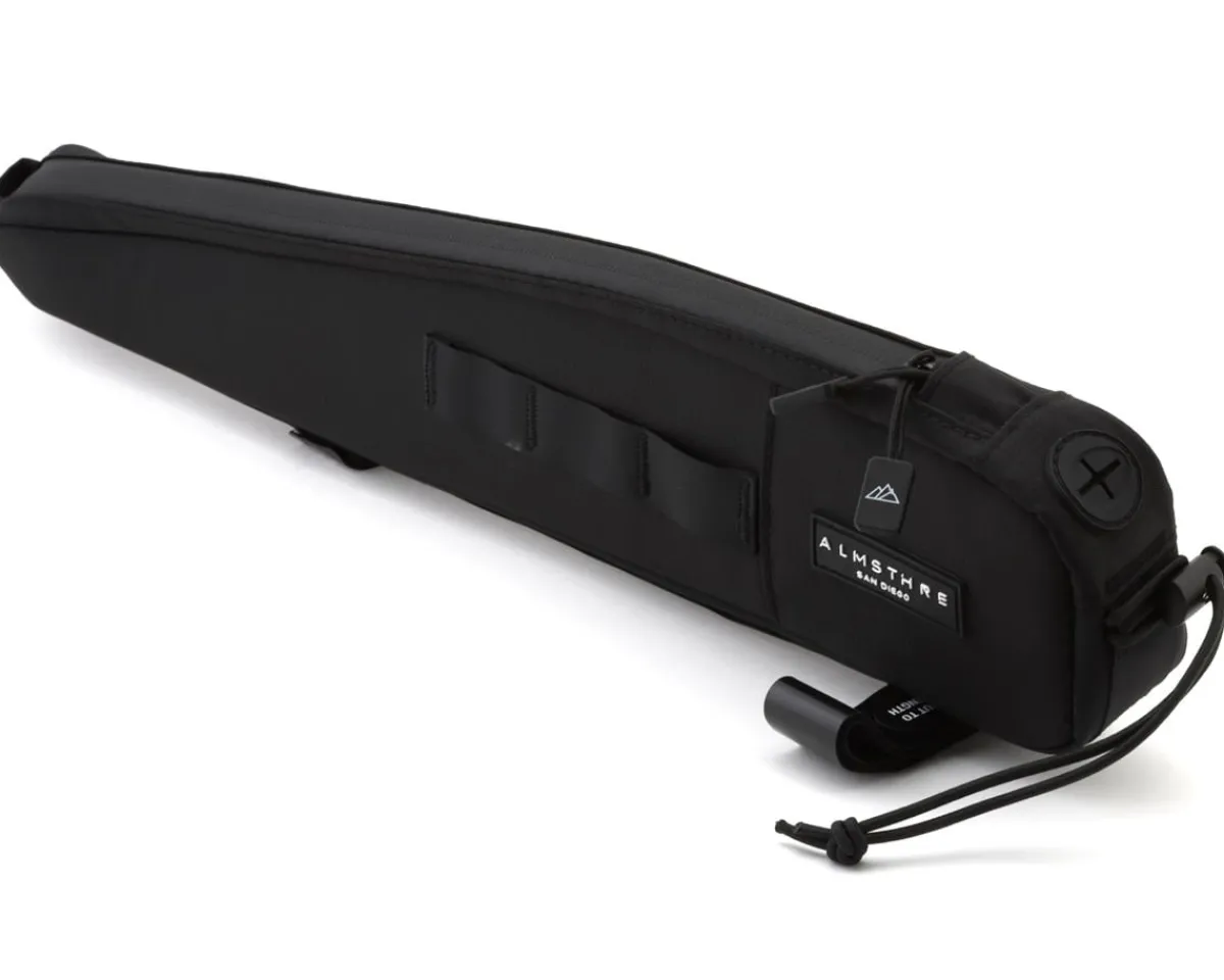 Almsthre Bags & Packs|Long Top Tube Bag (Midnight Black) (1.0L)