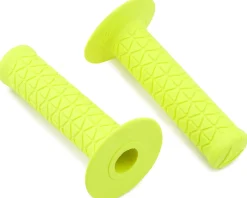 A'ME Grips & Handlebar Tape|Tri Grips (Fluorescent Yellow) (125mm)