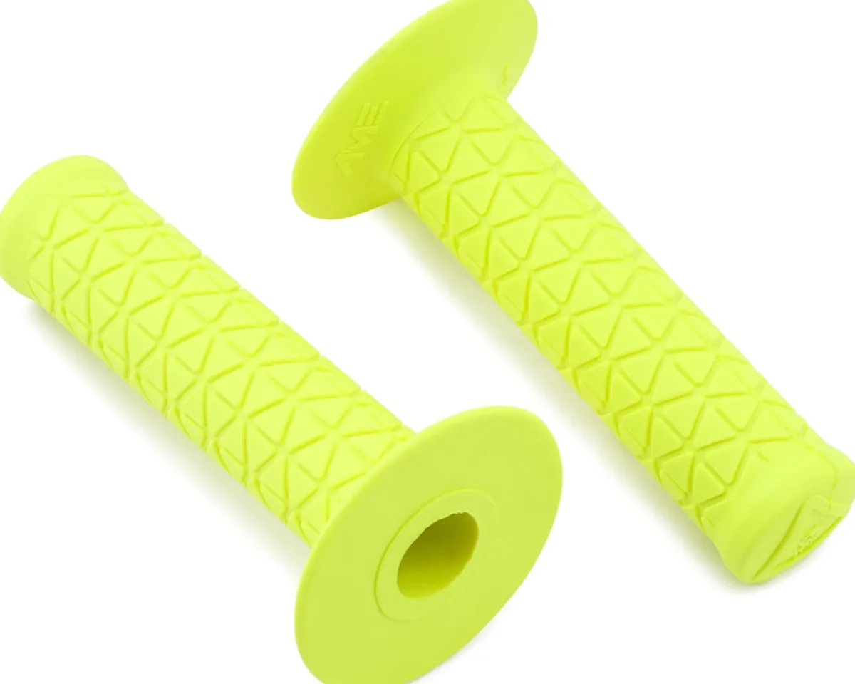 A'ME Grips & Handlebar Tape|Tri Grips (Fluorescent Yellow) (125mm)