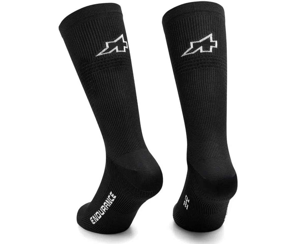 Assos Clothing Accessories|Shoes, Socks, & Footwear|Endurance Socks (Black Series) (S11) (L)