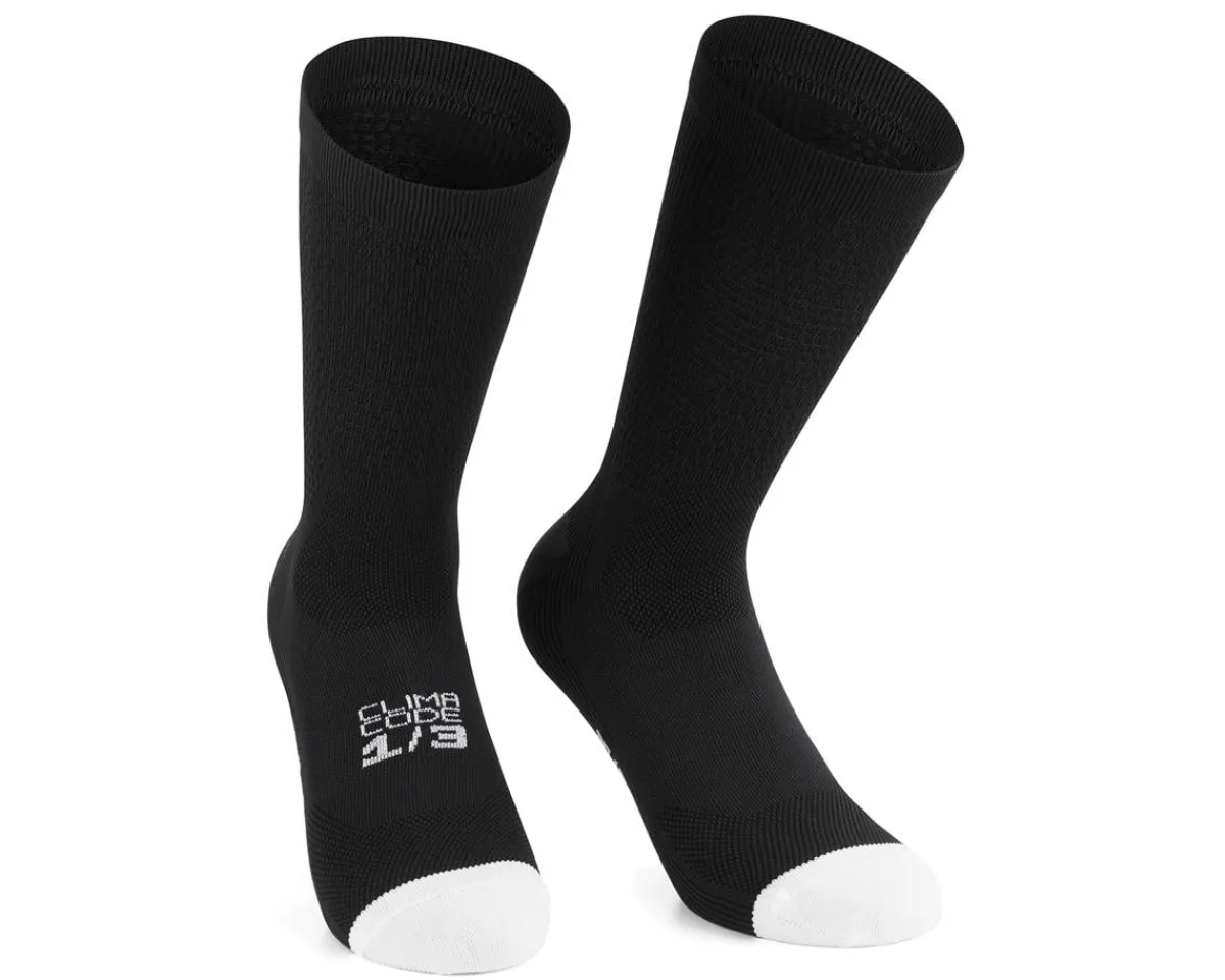 Assos Clothing Accessories|Shoes, Socks, & Footwear|Endurance Socks (Black Series) (S11) (L)