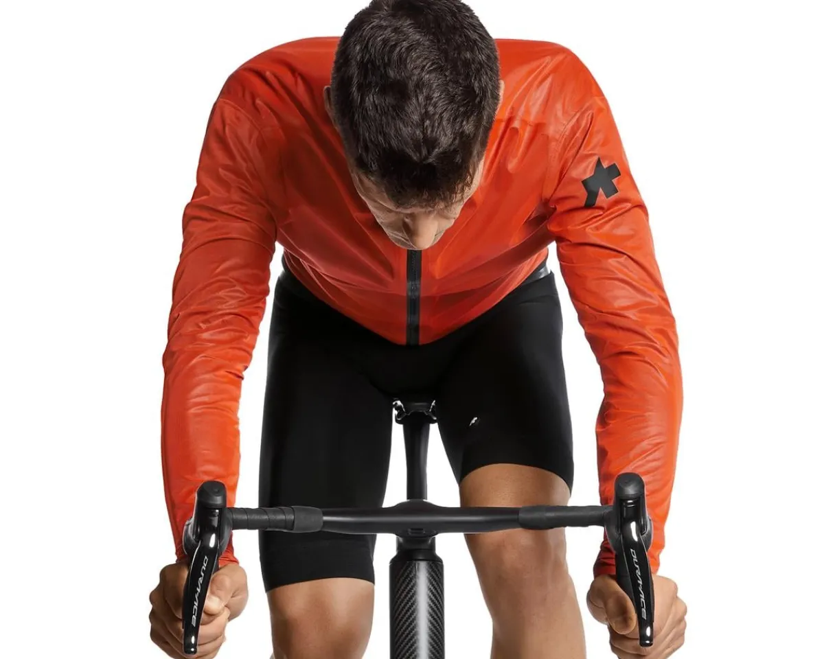 Assos Jackets & Vests|EQUIPE RS Rain Jacket TARGA (Propeller Orange) (S)