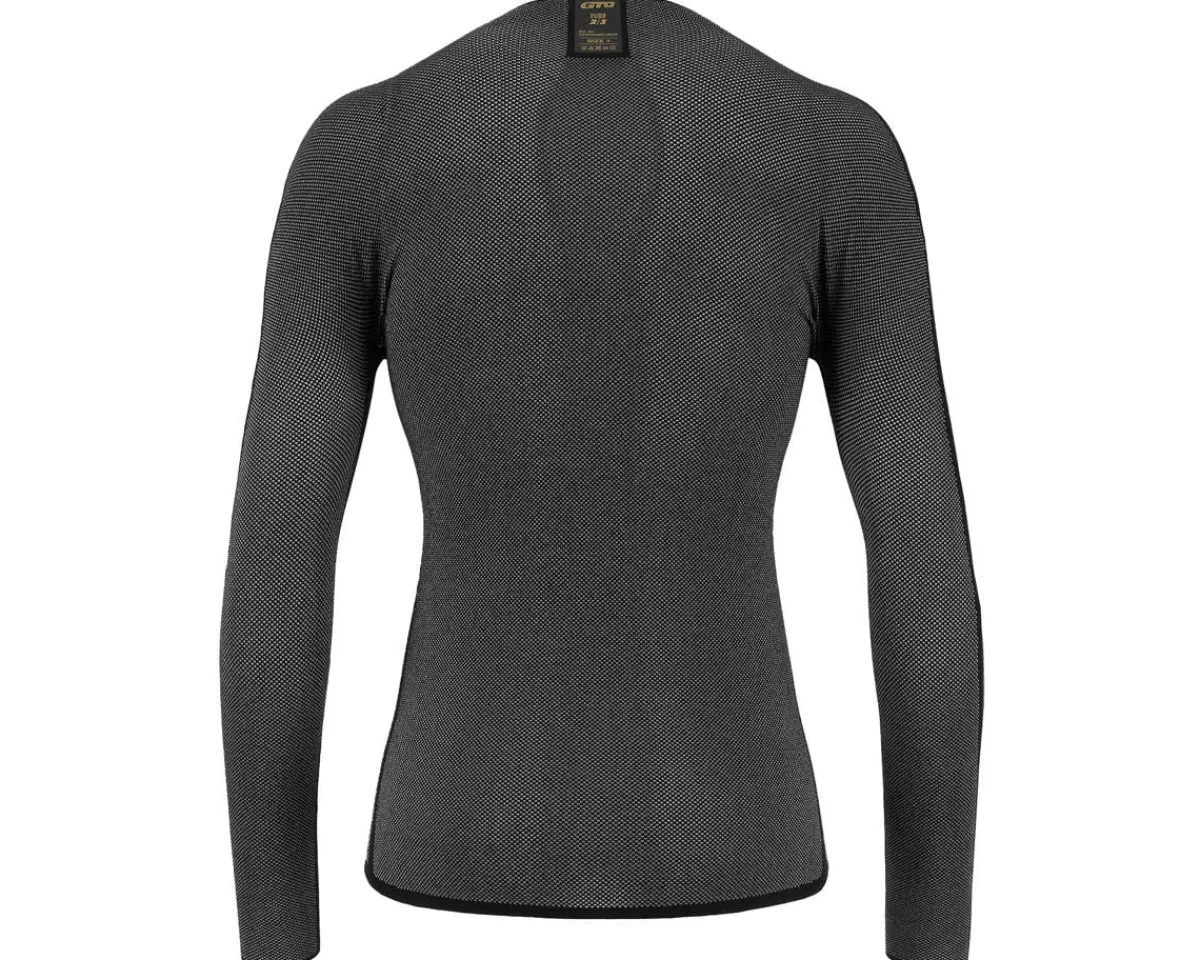 Assos Base Layers|GTO Spring Fall Long Sleeve DermaSensor Base Layer (Black Series) ( Size I)