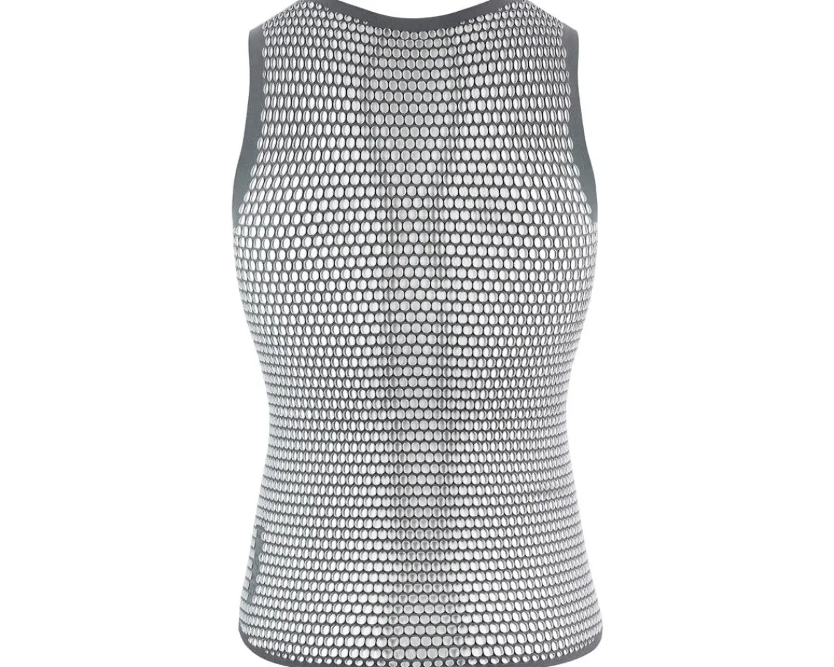 Assos Base Layers|Summer Essentials|Racing NS Sleeveless Skin Layer P1 Base Layer (Ice Grey) ( Size I)