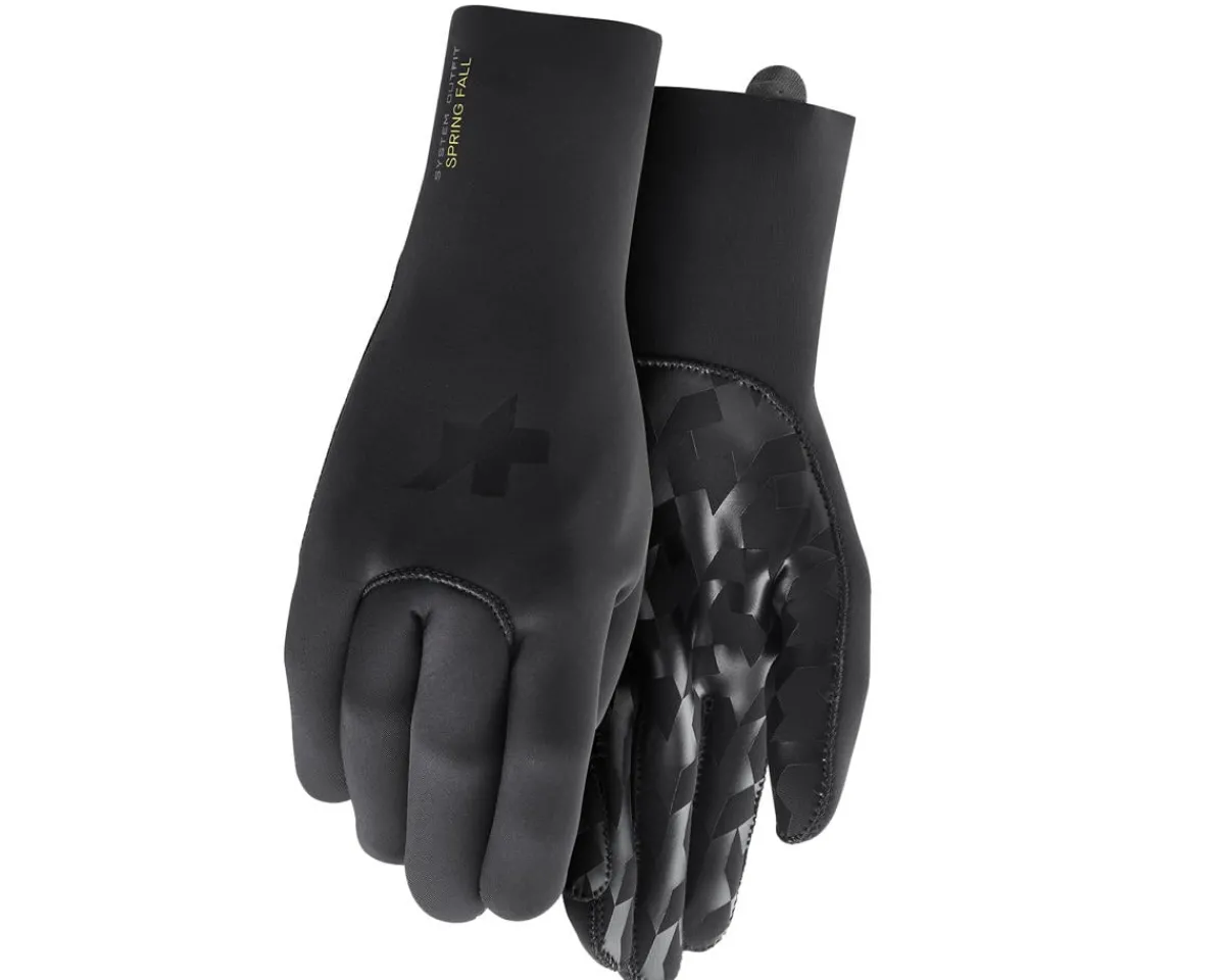 Assos Clothing Accessories|Rain Gloves (P1) (Black Series) ( Size II)