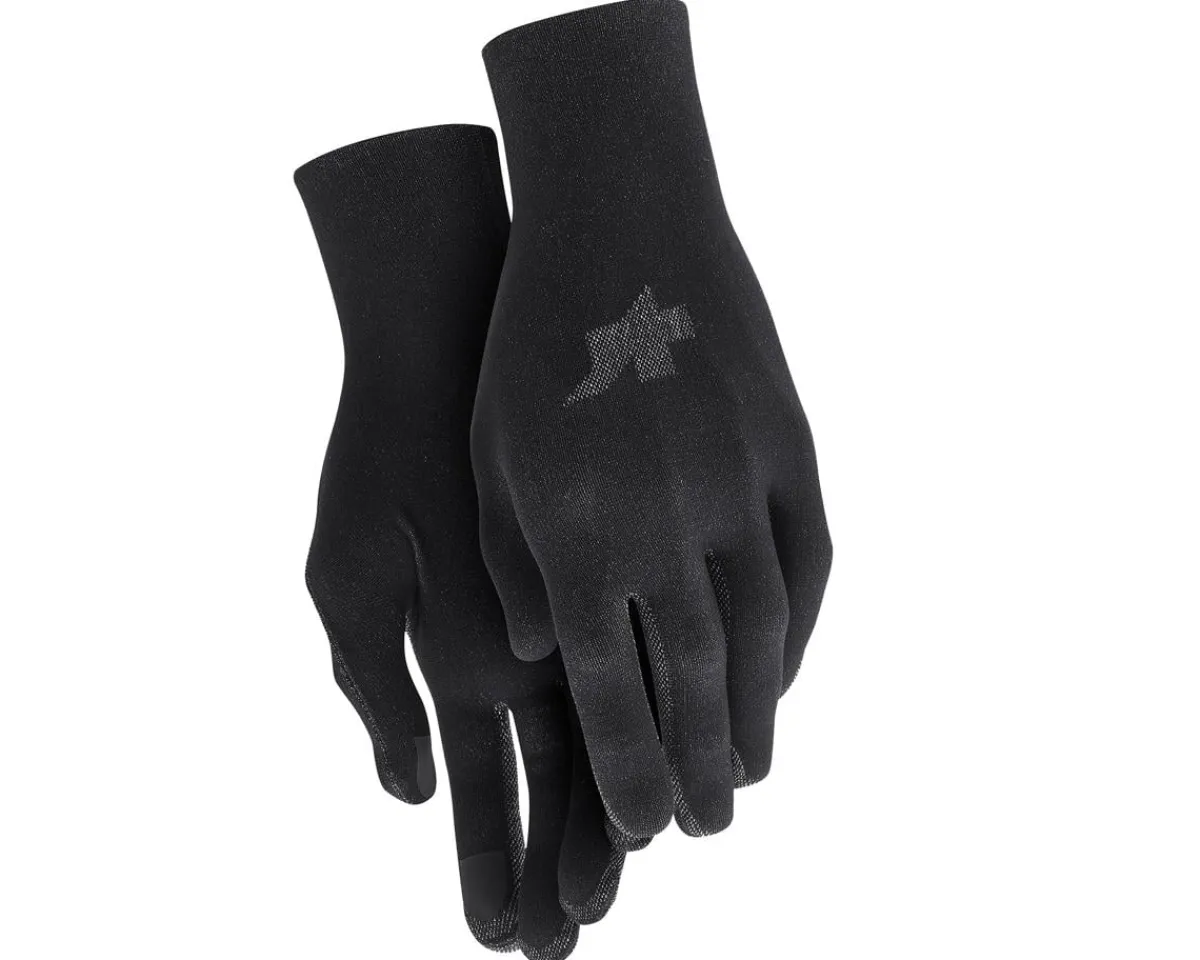 Assos Clothing Accessories|Spring Fall Liner Gloves EVO (Black Series) ( Size I)