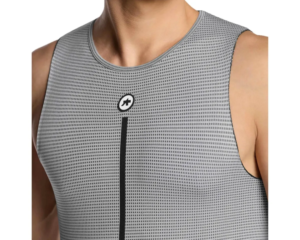 Assos Base Layers|Summer Essentials|Summer NS Sleeveless Skin Layer P1 (Grey Series) (S)