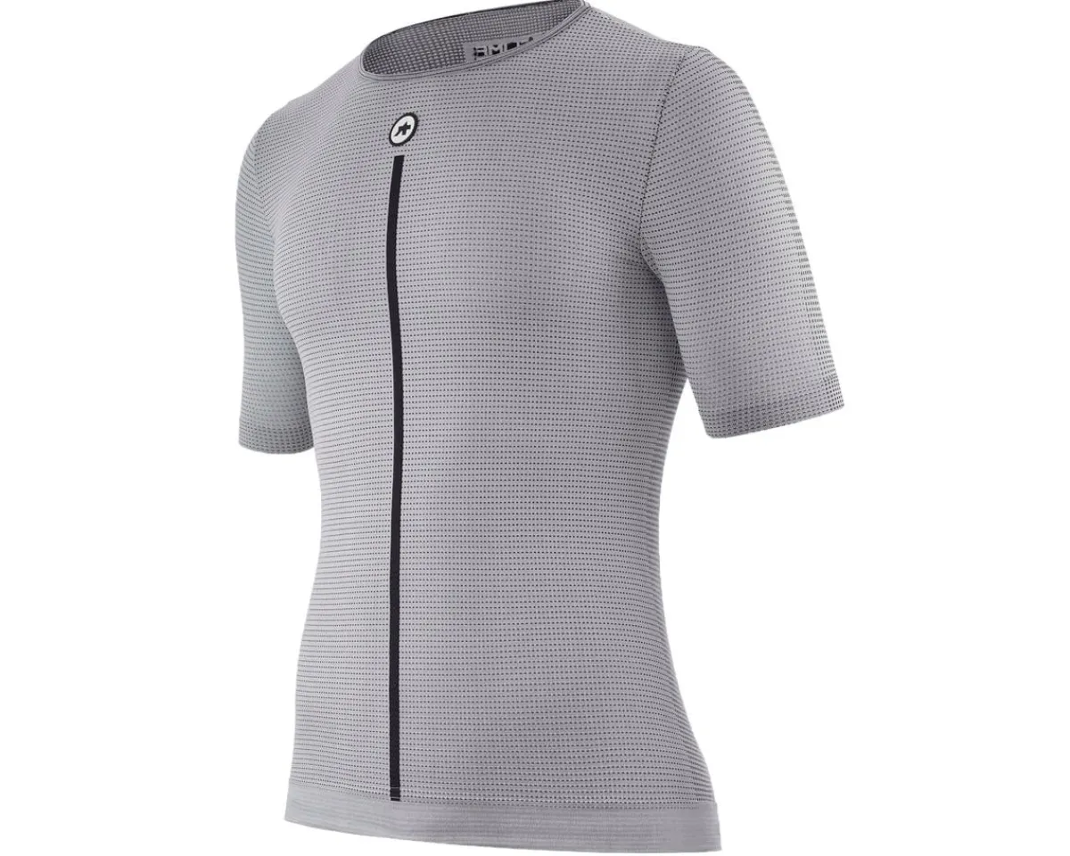 Assos Base Layers|Clothing Sale|Summer SS Short Sleeve Skin Layer P1 (Grey Series) (S)