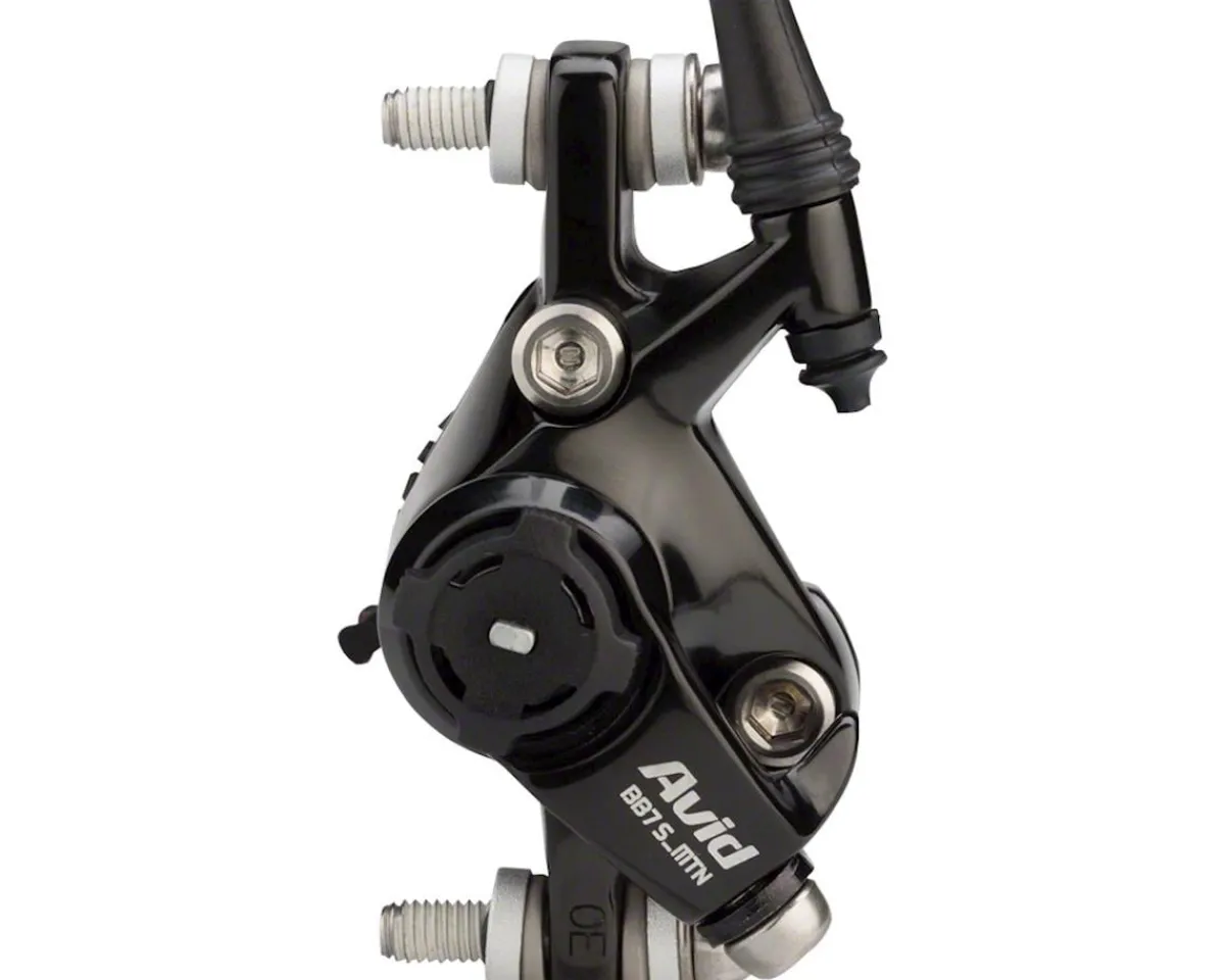 Avid Brakes|BB7 Mountain S Disc Brake Caliper (Black) (Mechanical) (Front or Rear) (Post Mount)