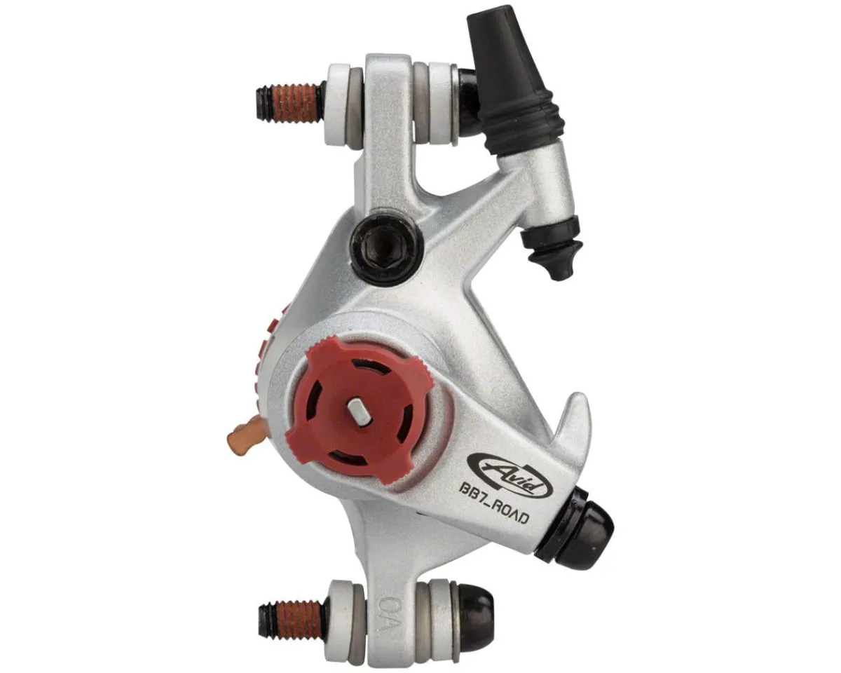 Avid Brakes|BB7 Road Disc Brake Caliper (Platinum Silver) (Mechanical) (Front or Rear) (Post Mount)