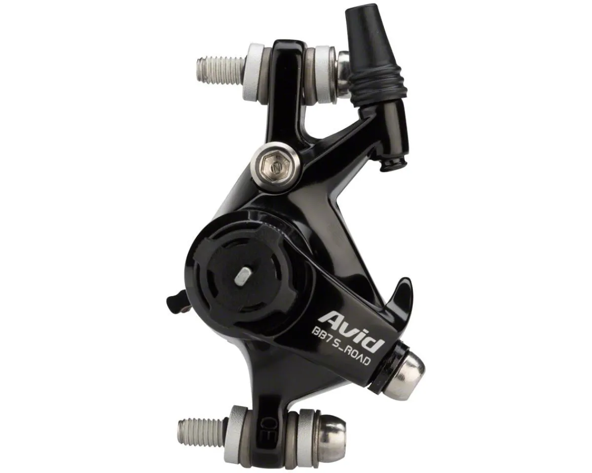 Avid Brakes|BB7 Road S Disc Brake Caliper (Black) (Mechanical) (Front or Rear) (Post Mount)