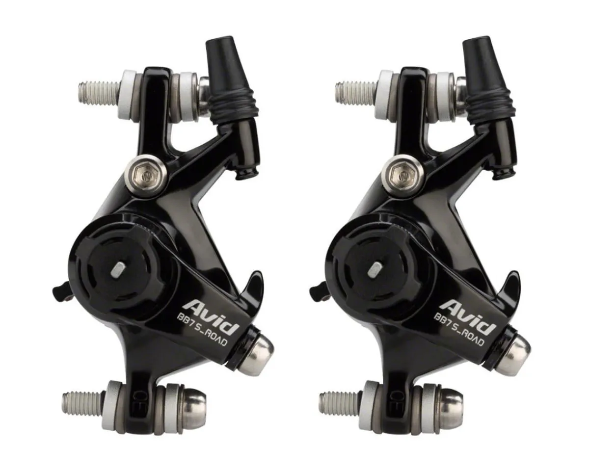 Avid Brakes|Brake Caliper Upgrade for Ozark Trail G.1 Explorer Gravel Bike (Black) (Pair)