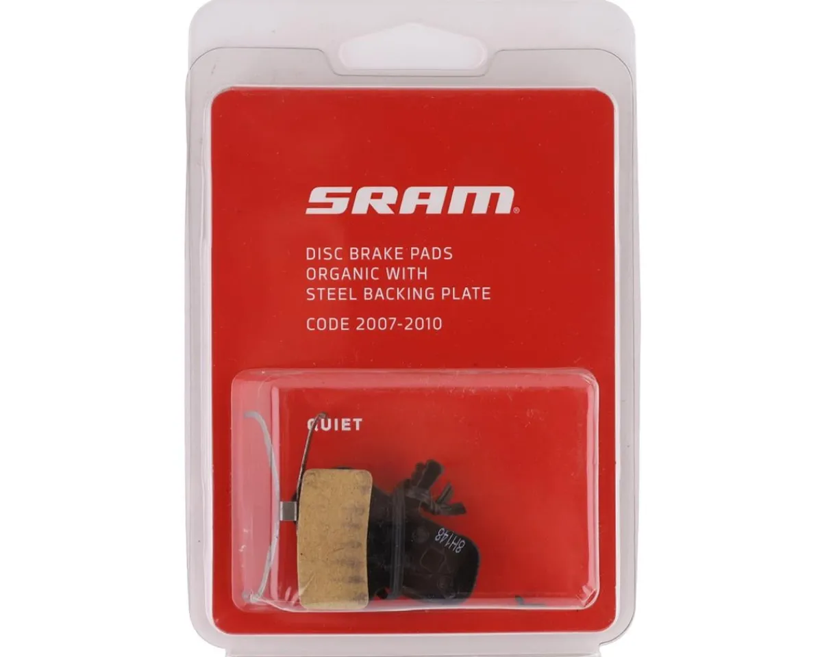 Avid Brakes|Disc Brake Pads (Organic) (1 Pair) ( Code 2007-10) (Steel Back)