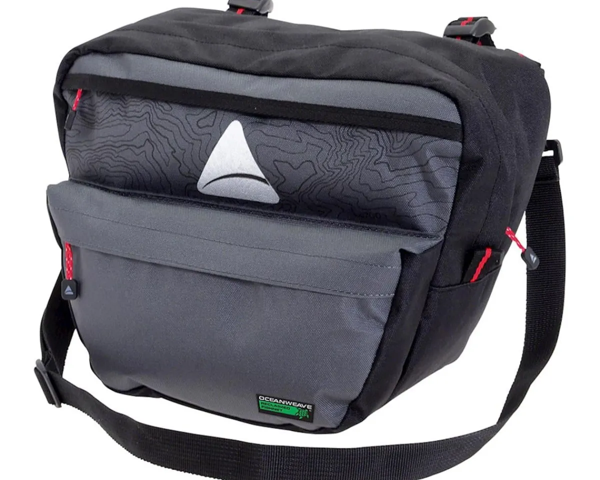 Axiom Bags & Packs|Seymour Oceanweave P7 Handlebar Bag (Black/Grey) (7L)