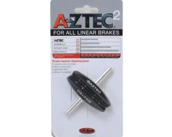 Aztec Brakes|Cantilever Brake Pads (Black) (1 Pair) (Smooth Post)