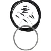 Aztec Cables & Housing|Shifter Cable & Housing Set (Black) (For Shimano/SRAM) (1.1mm) (2200mm)