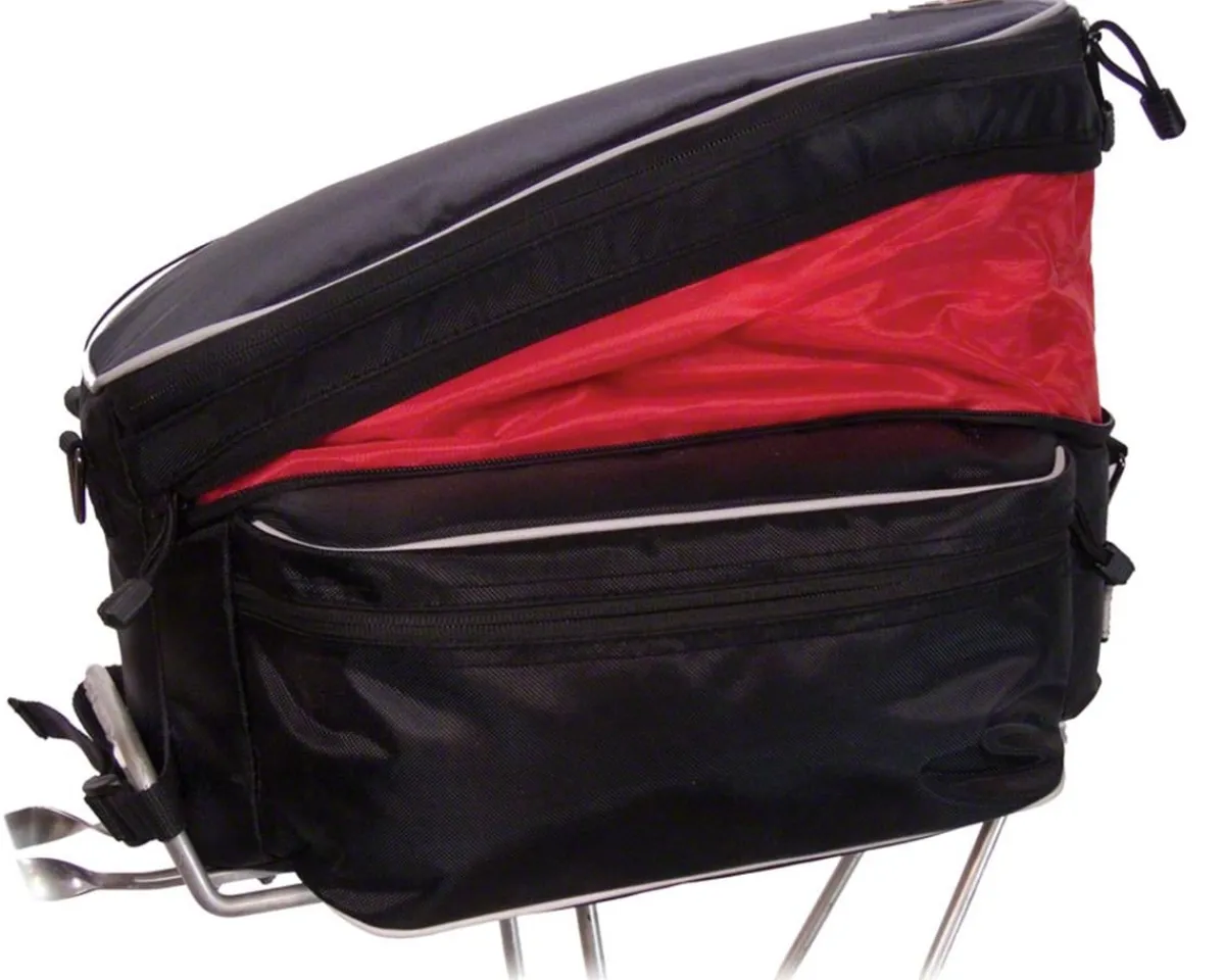 Banjo Brothers Bags & Packs|Expanding Rack Top Bag (Black) (12.7-15.2L)