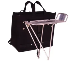 Banjo Brothers Bags & Packs|Minnehaha Canvas Grocery Pannier (Black)
