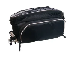 Banjo Brothers Bags & Packs|Rack Top Pannier Bag (Black) (14.7-21.3L)