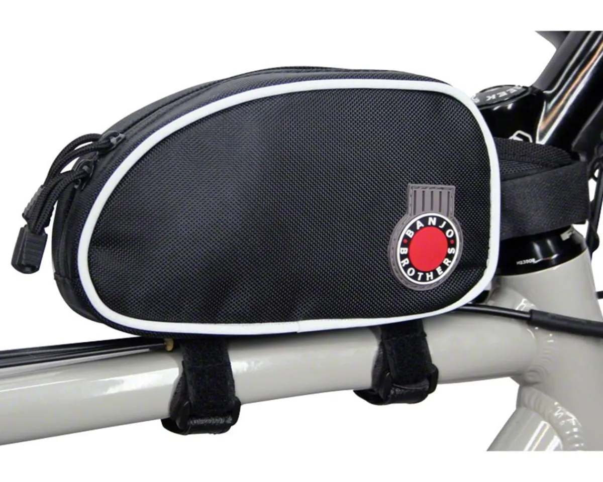 Banjo Brothers Bags & Packs|Top Tube Bag (Black) (Large) (1.1L)