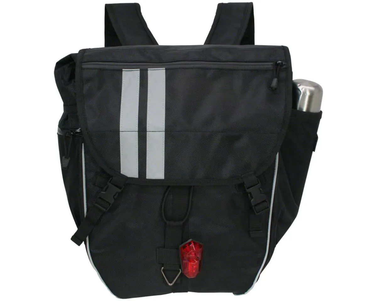 Banjo Brothers Bags & Packs|Waterproof Backpack Pannier (Black) (19L)