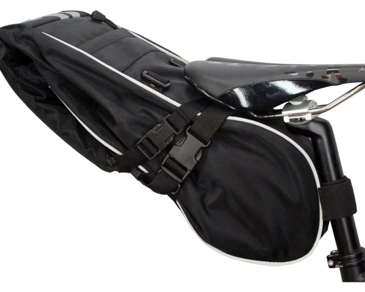 Banjo Brothers Bags & Packs|Waterproof Saddle Trunk (Black) (13L) (XL)