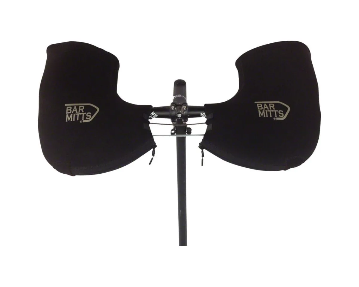 Bar Mitts Clothing Accessories|Extreme Mountain/Commuter Pogie Handlebar Mittens (Black) (One Size Fits Most)