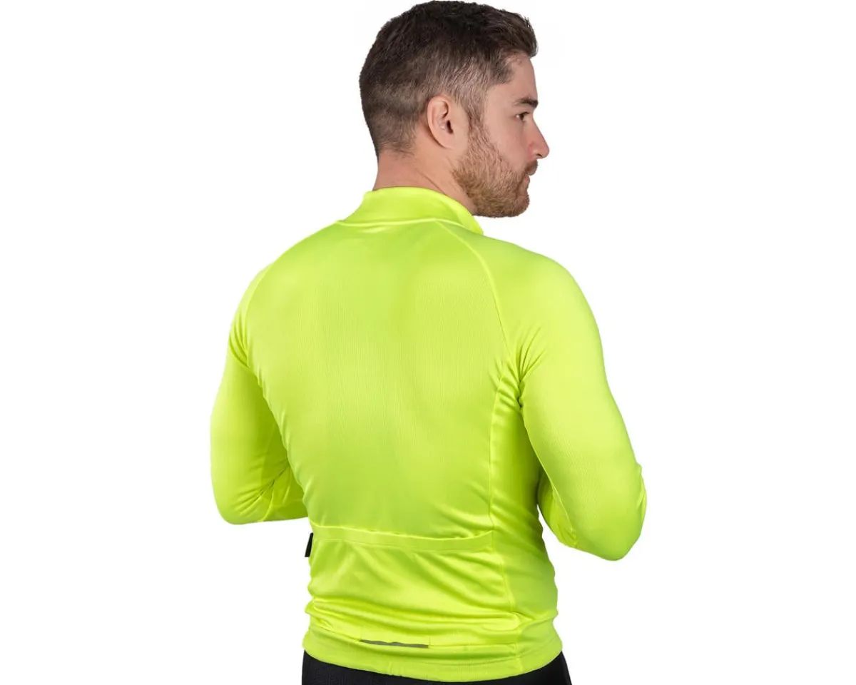 Bellwether High Vis & Reflective|Jerseys|Men's Draft Long Sleeve Jersey (Hi-Vis) (M)